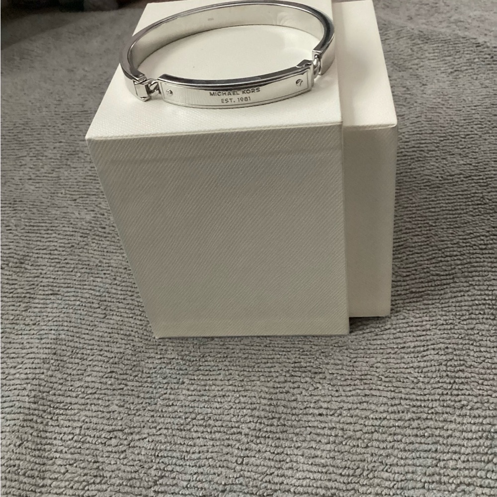 Michael Kors Silver Bangle Bracelet